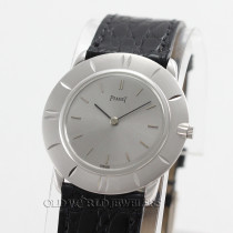 Piaget Vintage Altiplano Ultra Thin 18K Gold Silver Dial